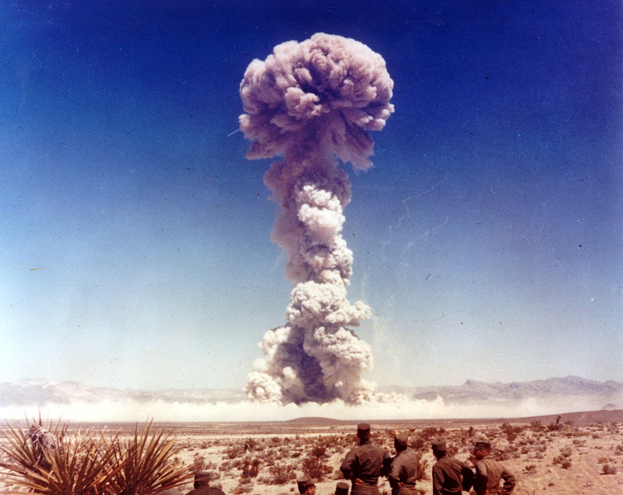 Cold War era nuclear test observation and radiological monitoring equipment