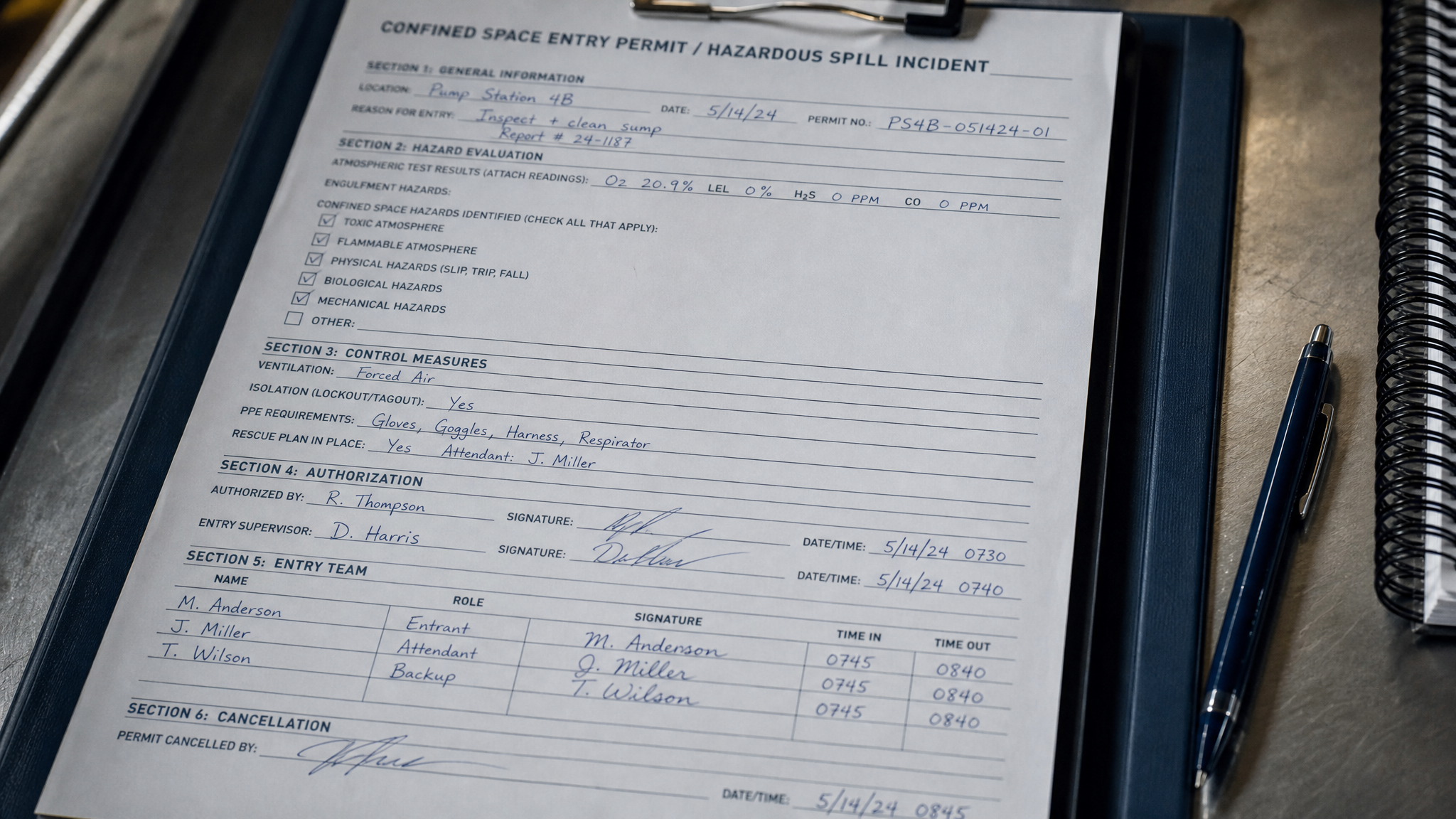Site environmental / contamination reports — evidence that supports the claim