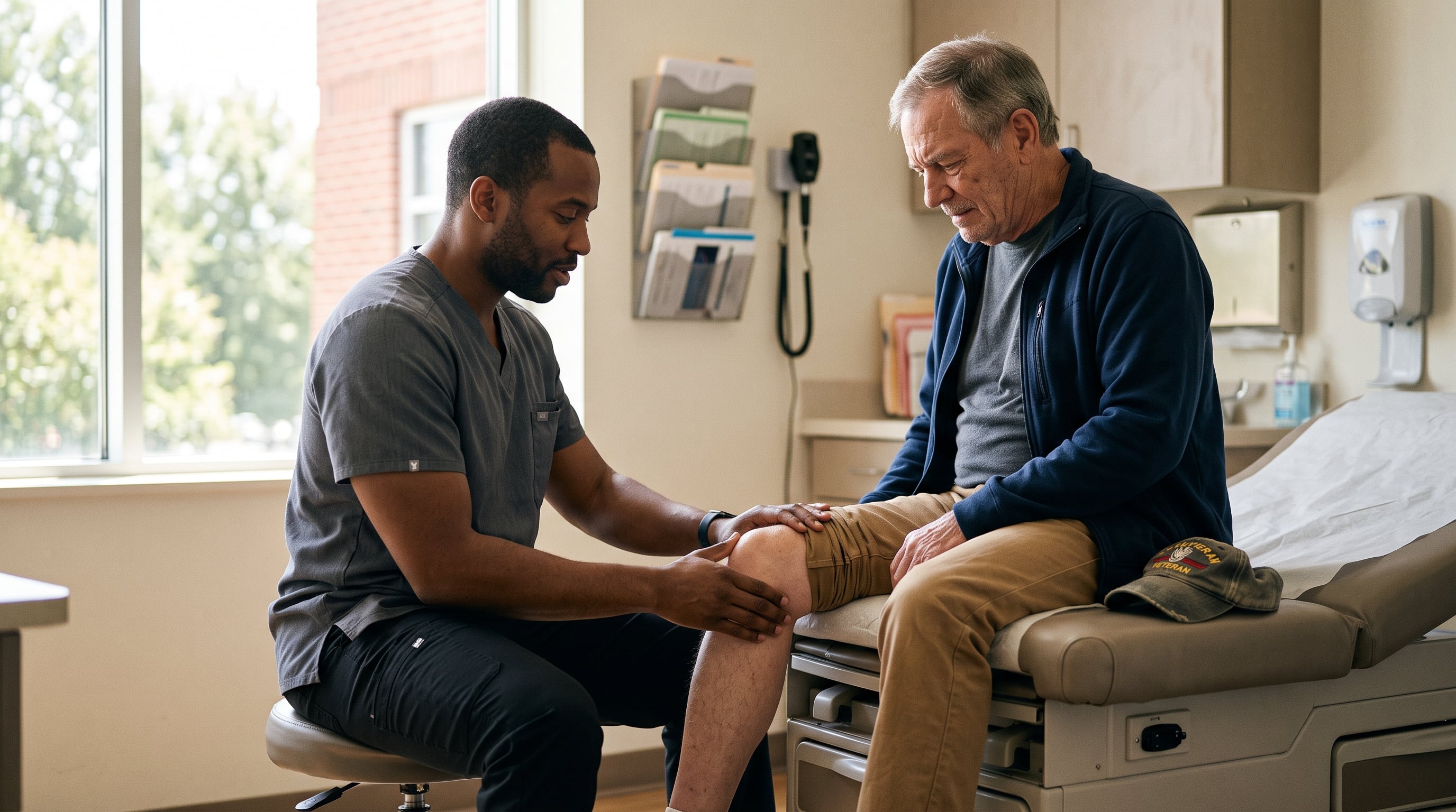 Gulf War veteran describing persistent multisystem symptoms to a clinician