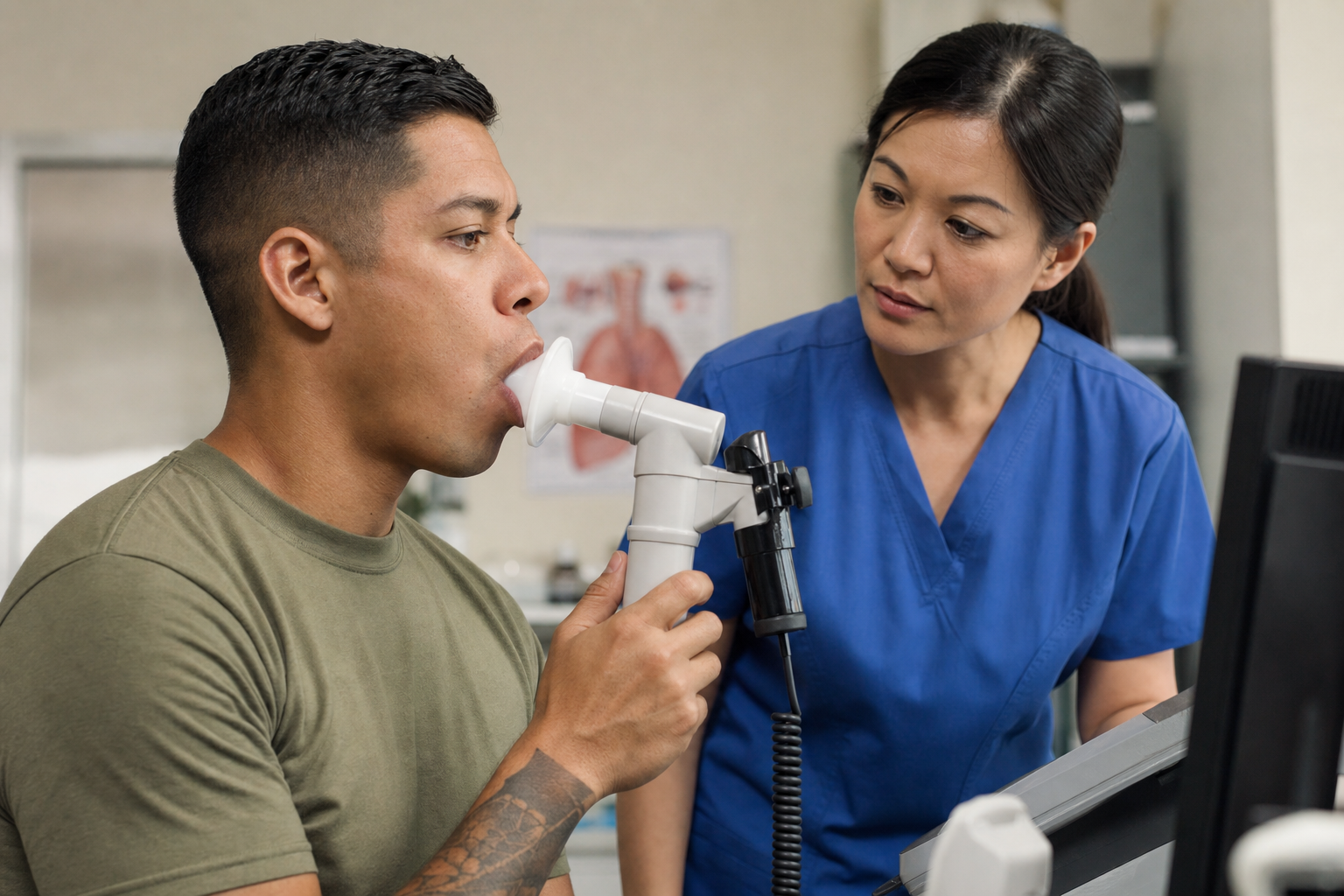 Health consequences linked to Infantry & field operations toxic exposure