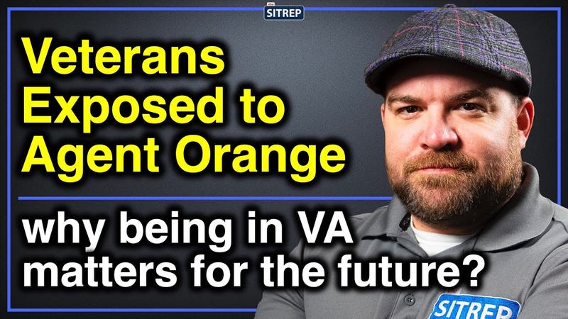 Title frame of the video “Agent Orange Exposure: How VA Can Help | Department of Veterans Affairs | theSITREP”