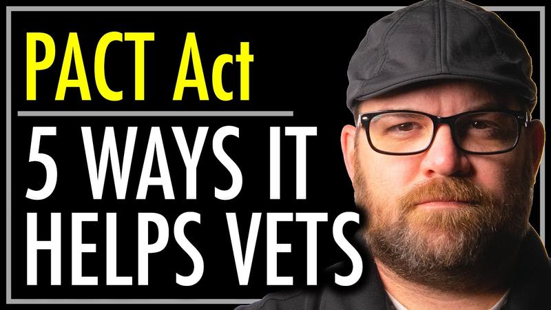 Title frame of the video “5 Ways the PACT Act Helps Veterans | VA Health Care | VA Disability | Vietnam, OIF, OEF | theSITREP”