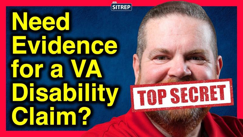 Title frame of the video “"Buddy Statement" for VA Disability Service-Connection | Statement in Support of a Claim | theSITREP”