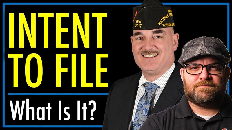 Title frame of the video “What is INTENT TO FILE for VA Disability | Applying for VA Disability | theSITREP”