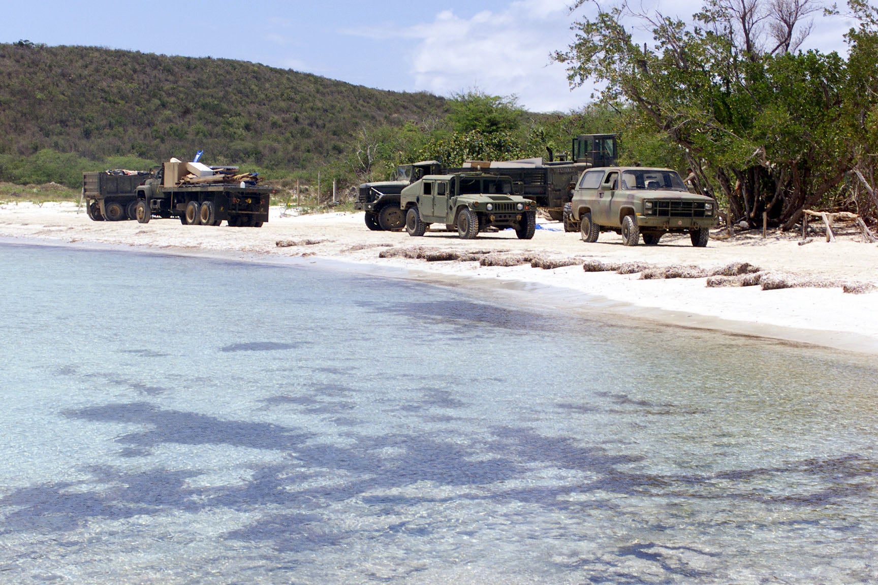 Vieques, Puerto Rico, a former Navy live-fire training range and munitions response site
